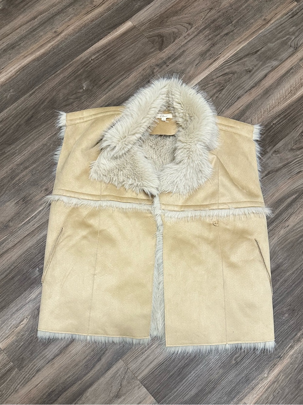 Elan Faux Suede Vest